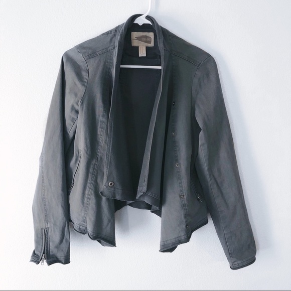 F21 Drapey Military-Inspired Jacket - Picture 2 of 5